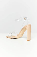 Tony Bianco Fontaine Clear Vinylite Heels Image