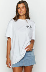 Too Quick White Tee Image