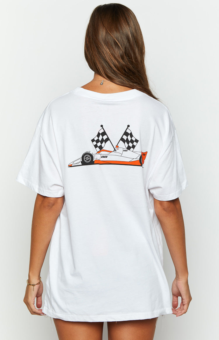 Too Quick White Tee Image