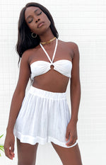 Treasure White Crop Top Image