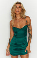 Trouble Emerald Mini Dress