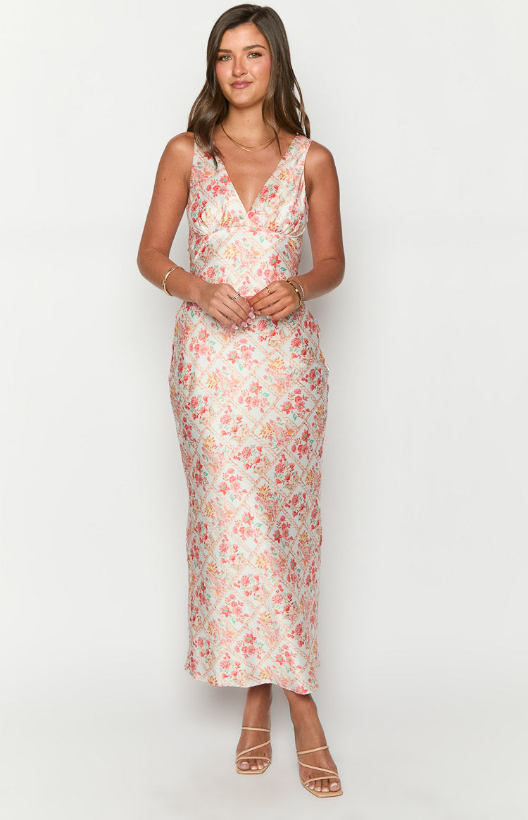 Verlaine Paisley Floral Maxi Dress Image