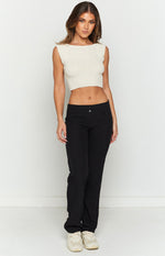 Vice Black Low Waist Pant Image