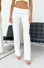 Vice White Low Waist Pant Image