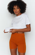 Wellness Shorts Tan Image