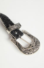 Western Black Sparkle Belt (FREE over $220) Image