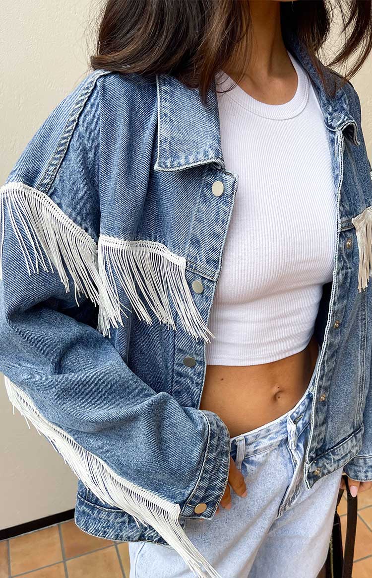 Western Ways Mid Wash Denim Jacket Image