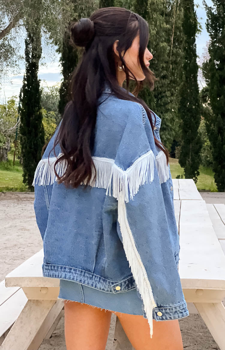 Western Ways Mid Wash Denim Jacket Image