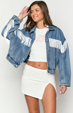 Western Ways Mid Wash Denim Jacket Image