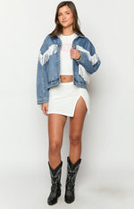 Western Ways Mid Wash Denim Jacket Image