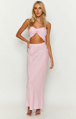 Willa Pink Maxi Skirt Image