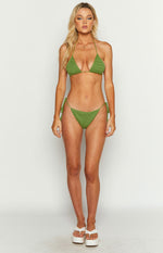 Yamba Green Crochet Bikini Bottom Image