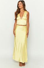 Genevieve Yellow Maxi Skirt Image