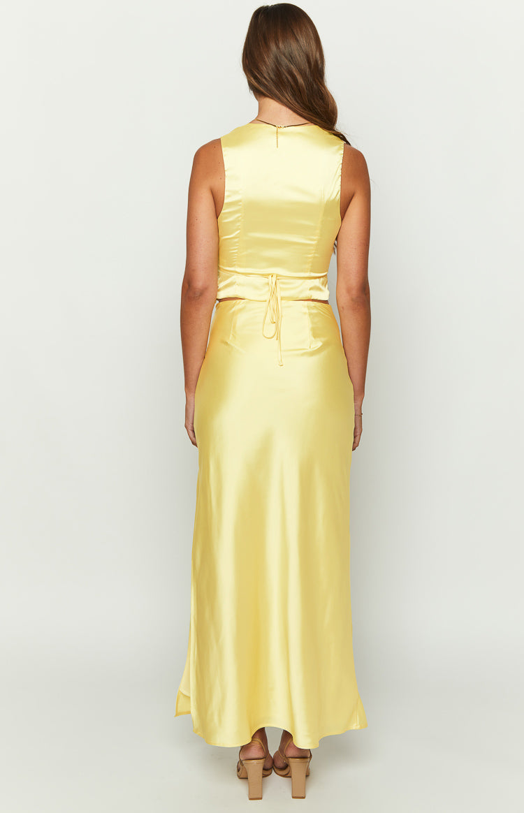 Genevieve Yellow Maxi Skirt Image