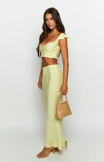 Anna Yellow Maxi Skirt Image