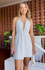 Zinnia White Mini Dress Image