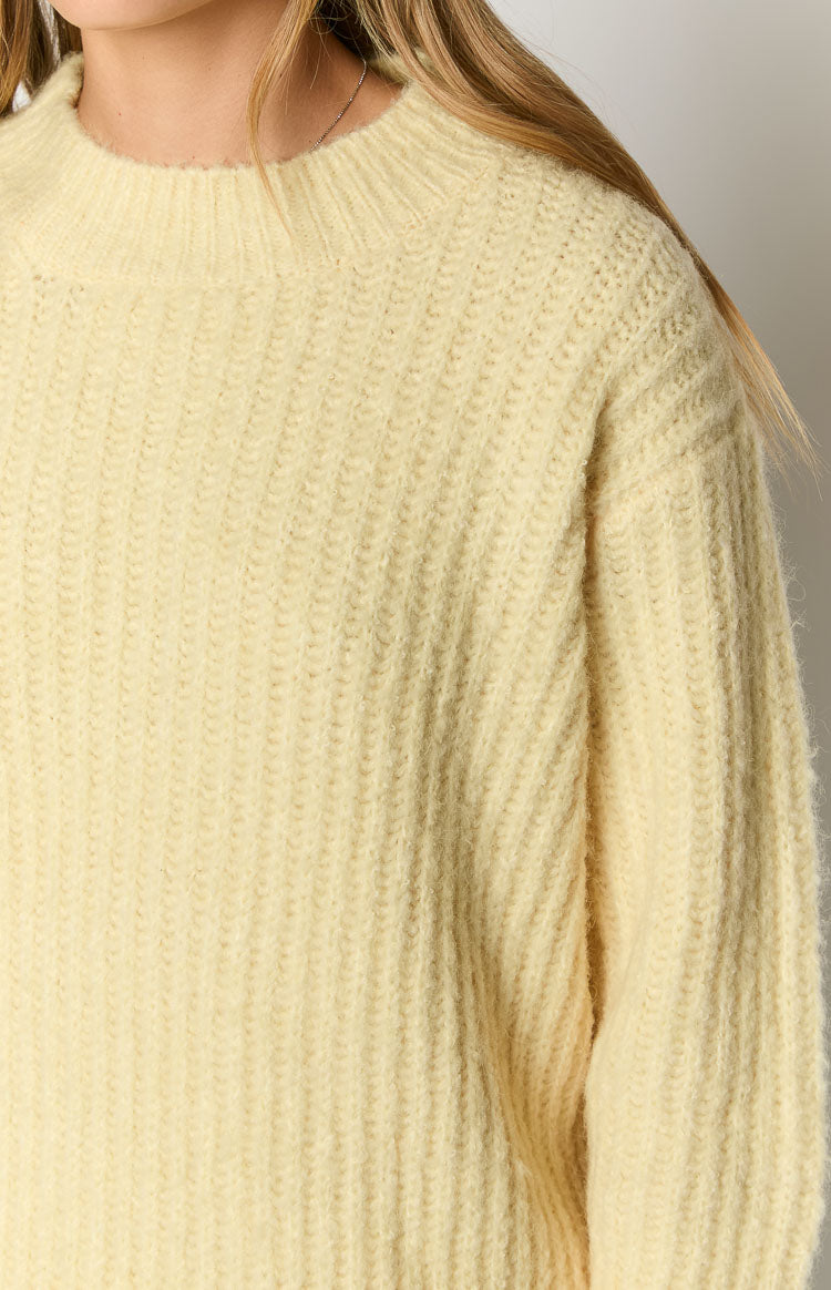 Ace Yellow Oversized Sweater Image