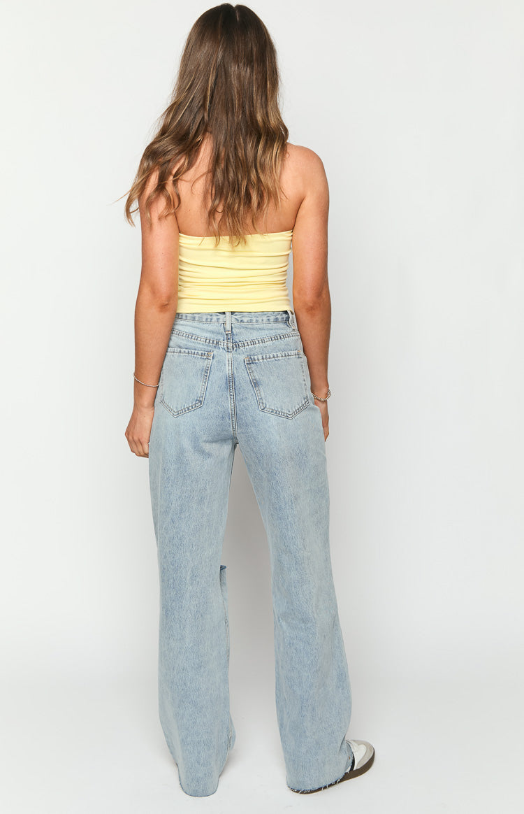 Alex Light Wash Denim Jeans Image