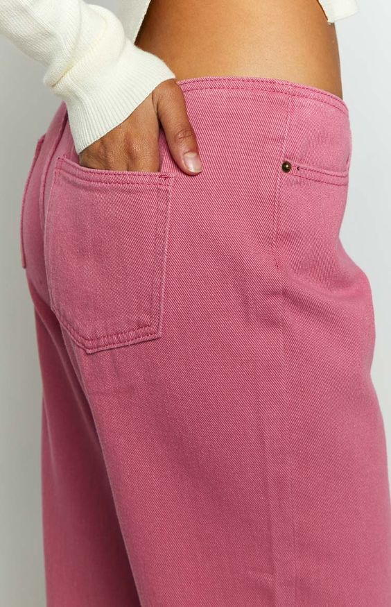 Lioness Practical Magic Hot Pink Jeans Image