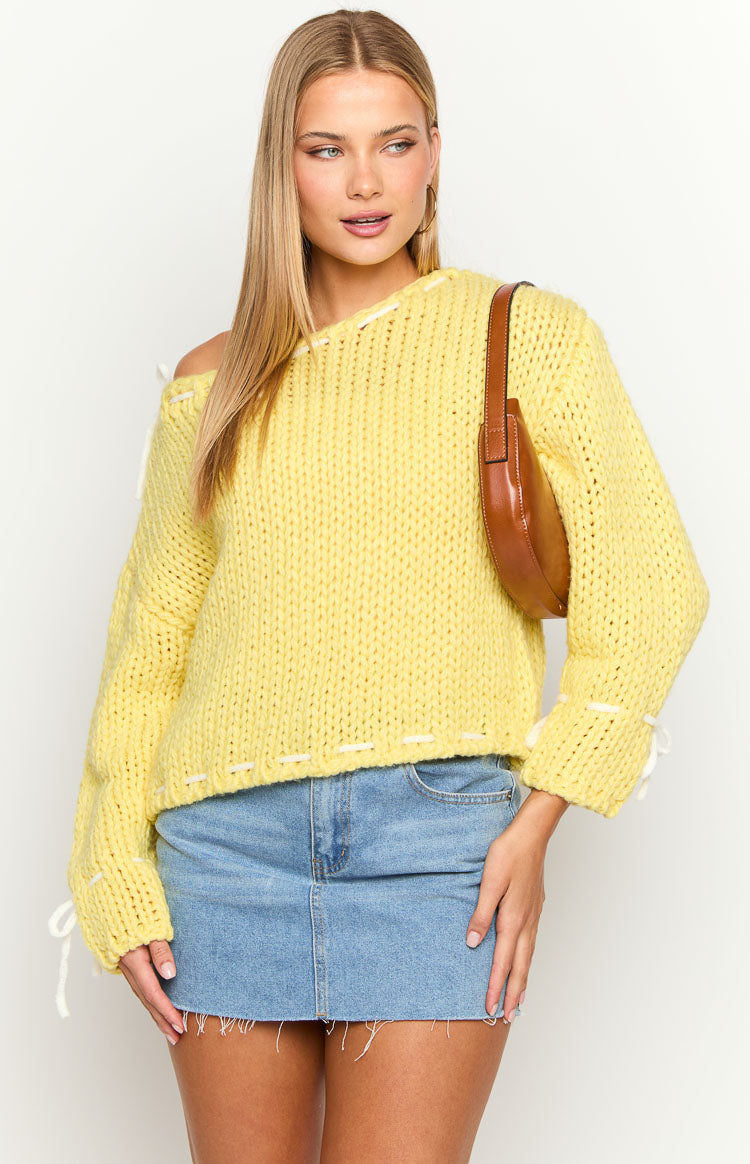 Bea Yellow Sweater Image