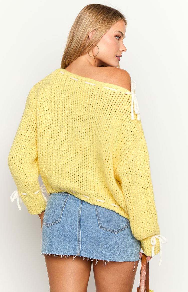 Bea Yellow Sweater Image