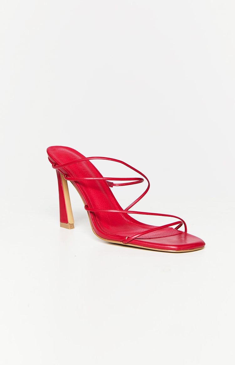 Billini Irvina Strawberry Heels Image