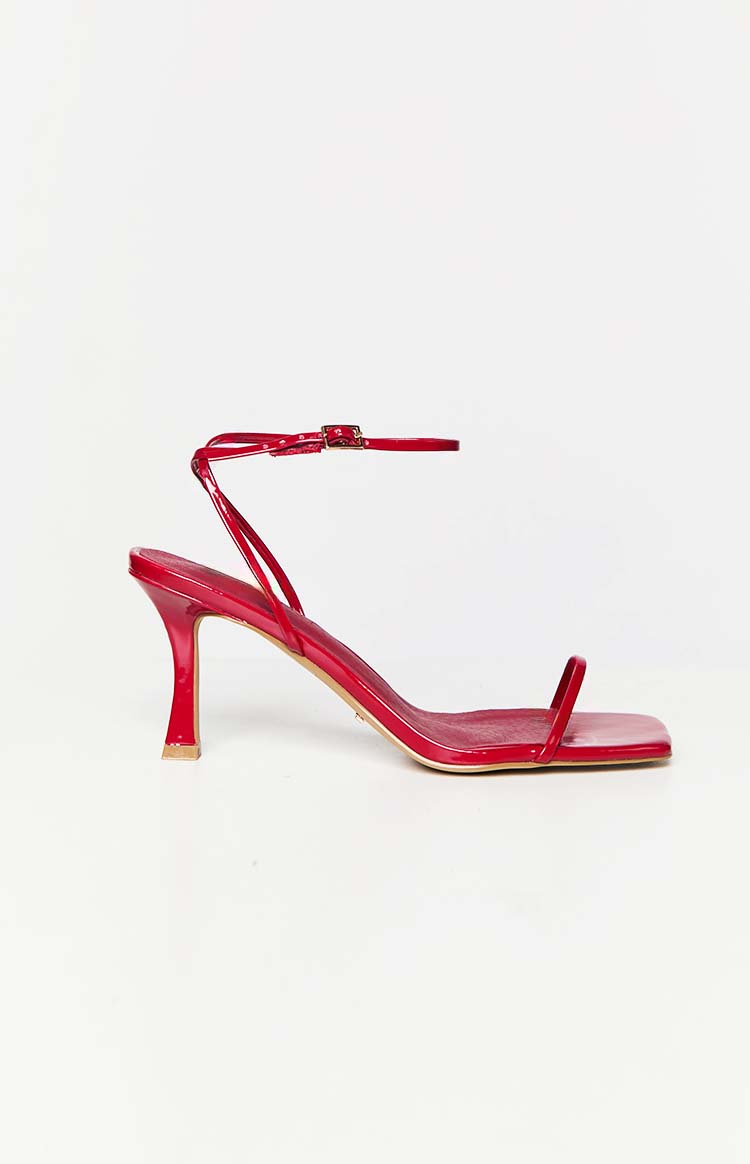 Billini Judy Strawberry Patent Heels Image