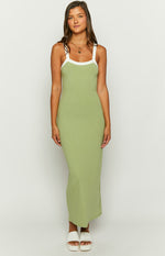 Cynthia Green Maxi Dress Image