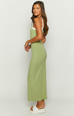 Cynthia Green Maxi Dress Image