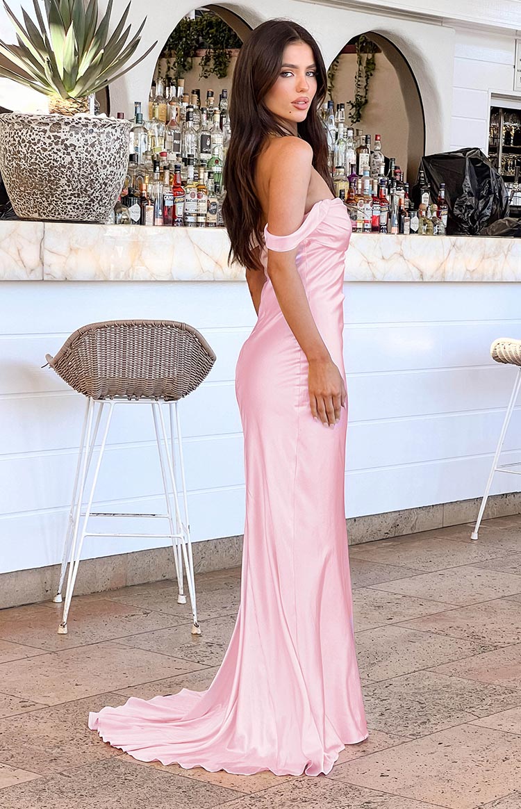 Delanie Pink Maxi Dress Image