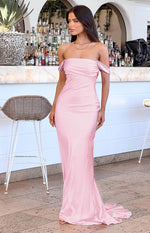 Delanie Pink Maxi Dress Image