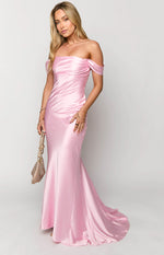 Delanie Pink Maxi Dress Image