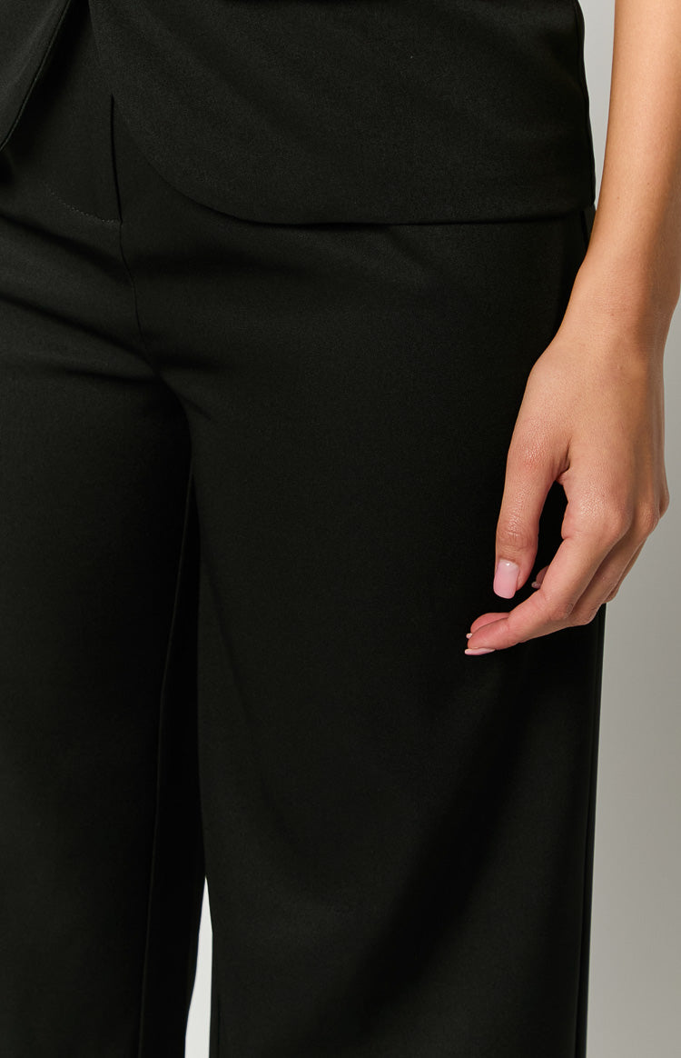 Dien Black Tailored Pants Image