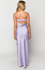 Genevieve Lilac Maxi Skirt Image