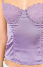 Graicey Purple Corset Top Image