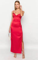 Honey Red Maxi Dress