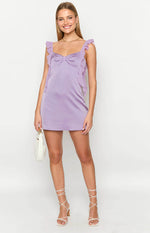 Joyce Lilac Mini Dress Image