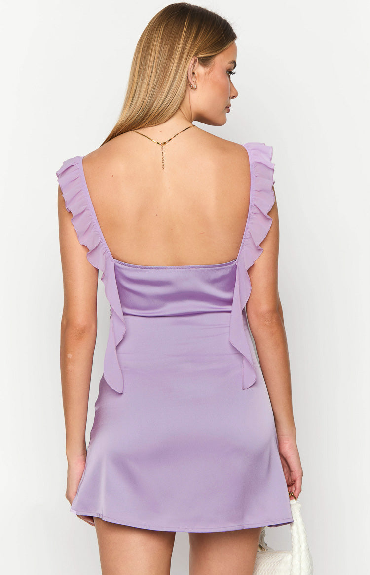 Joyce Lilac Mini Dress Image