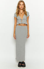 Kirra Grey Maxi Skirt Image