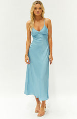 Lissandra Blue Formal Maxi Dress Image