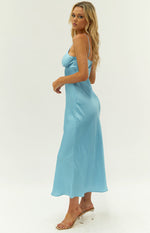 Lissandra Blue Formal Maxi Dress Image