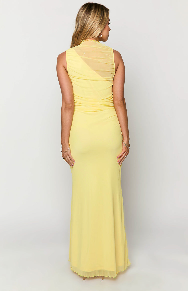 Luca Yellow Maxi Dress Image