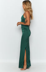 Manhattan Slip Formal Dress Emerald Image