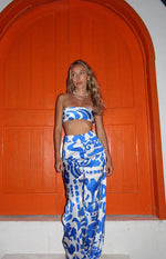 Mykonos Blue Print Pants Image