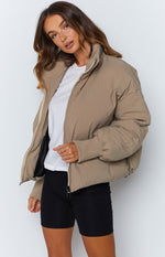 Remi Puffer Jacket Nude Image