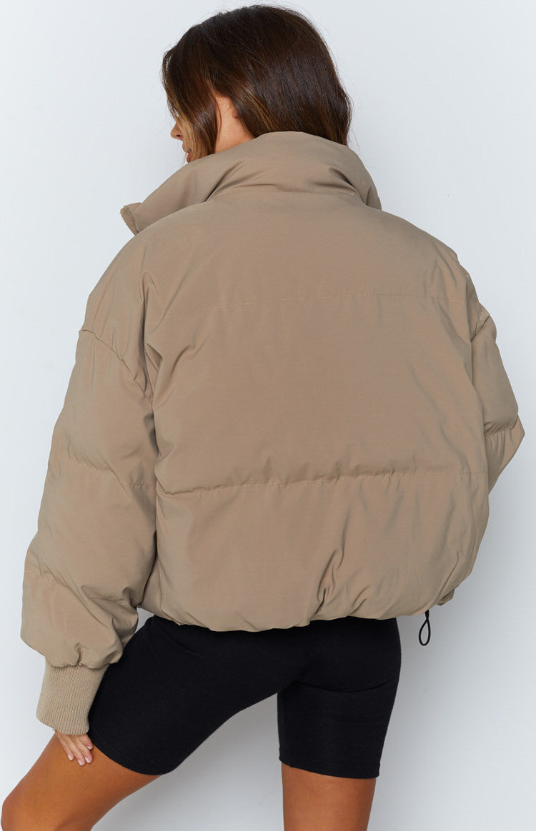 Remi Puffer Jacket Nude Image