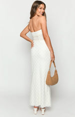 Rilee White Maxi Skirt Image