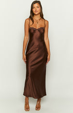 Scarlette Brown Maxi Dress Image