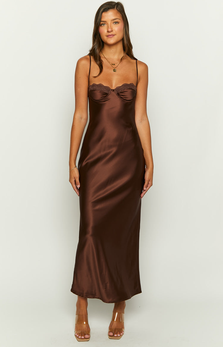 Scarlette Brown Maxi Dress Image