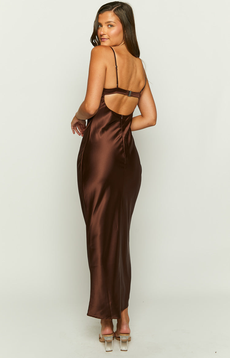 Scarlette Brown Maxi Dress Image